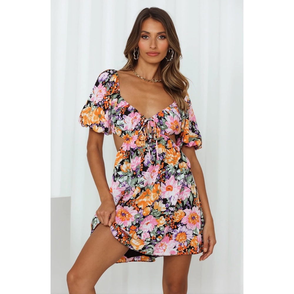 Hello Molly Flower Road Dress - M
